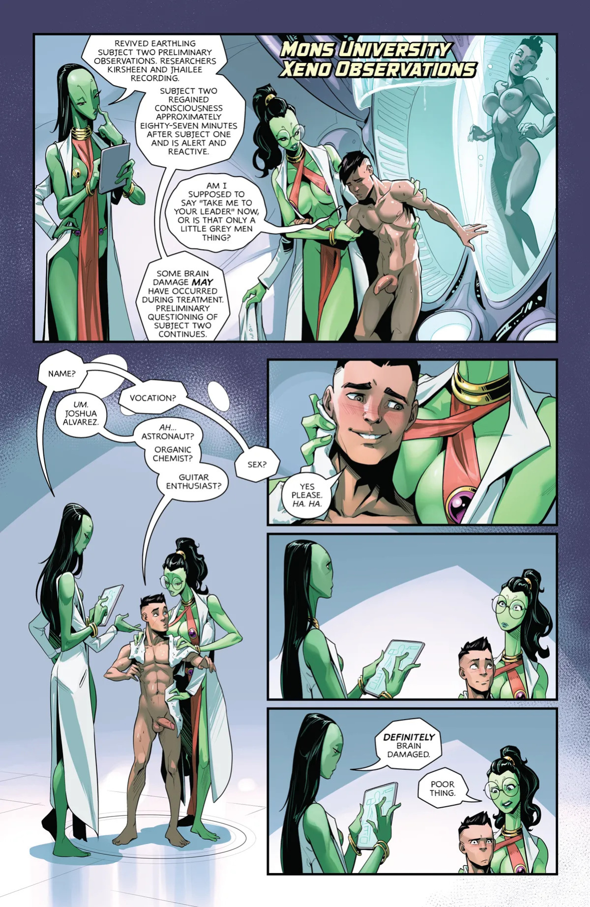 [TemporalWolf (Garth Graham)] AstroKnots: A Polycule of Mars #1-3 [ongoing]