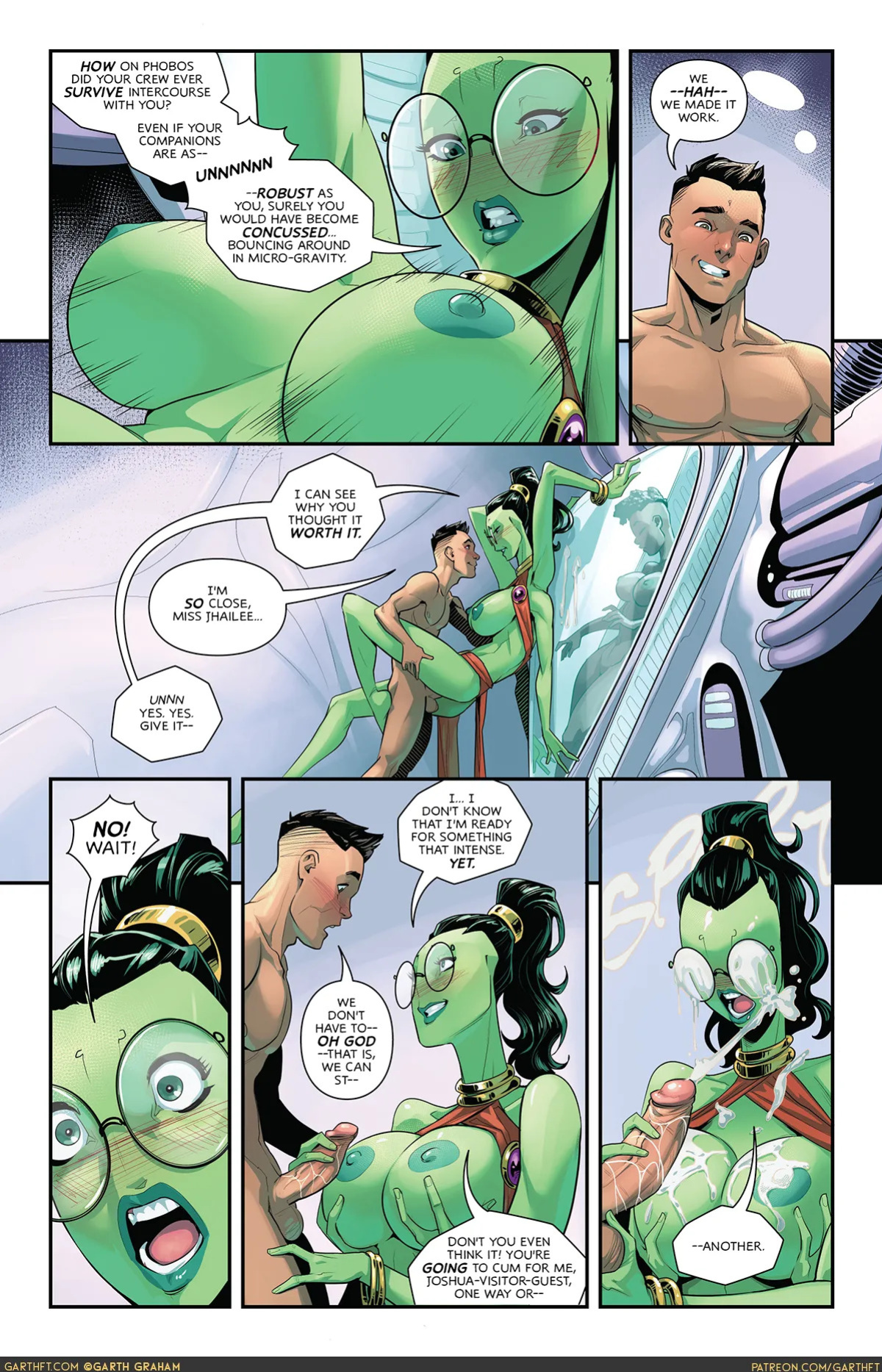 [TemporalWolf (Garth Graham)] AstroKnots: A Polycule of Mars #1-3 [ongoing]