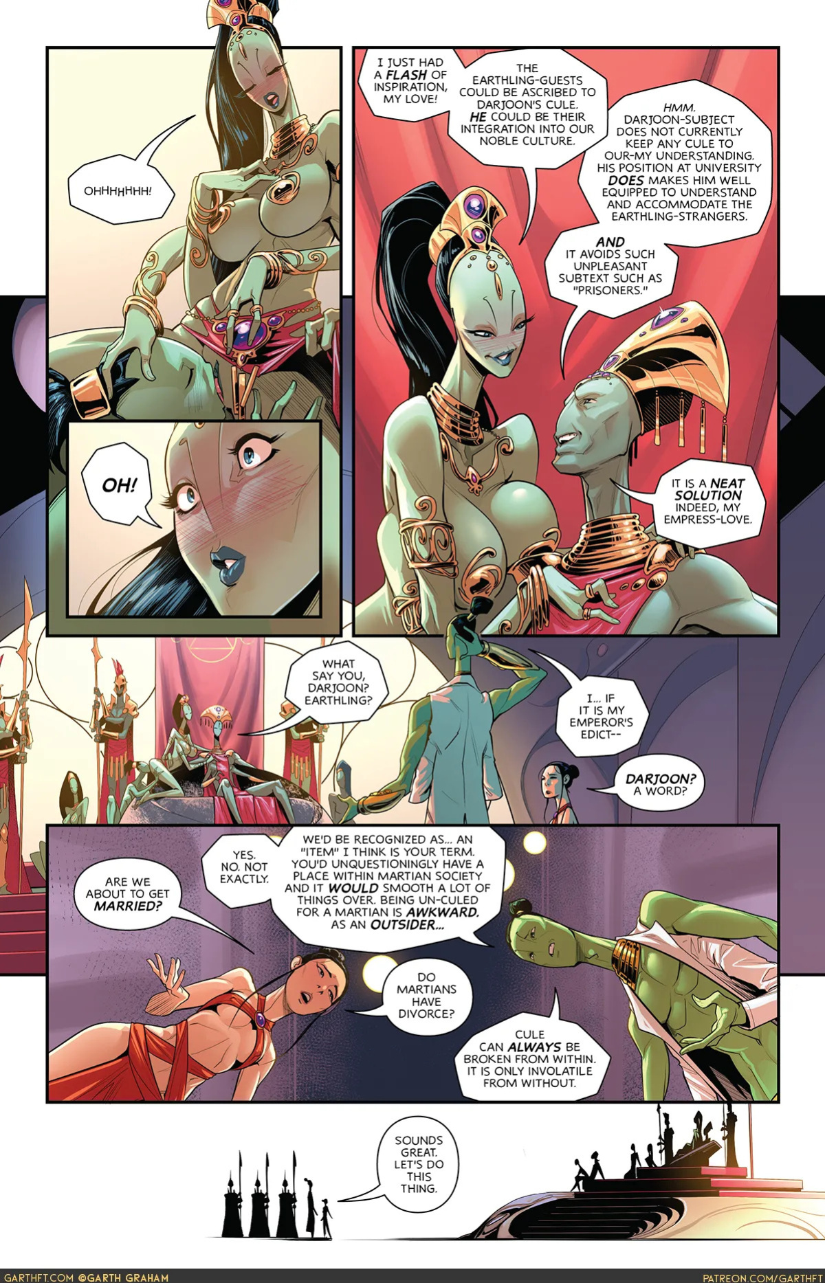 [TemporalWolf (Garth Graham)] AstroKnots: A Polycule of Mars #1-3 [ongoing]