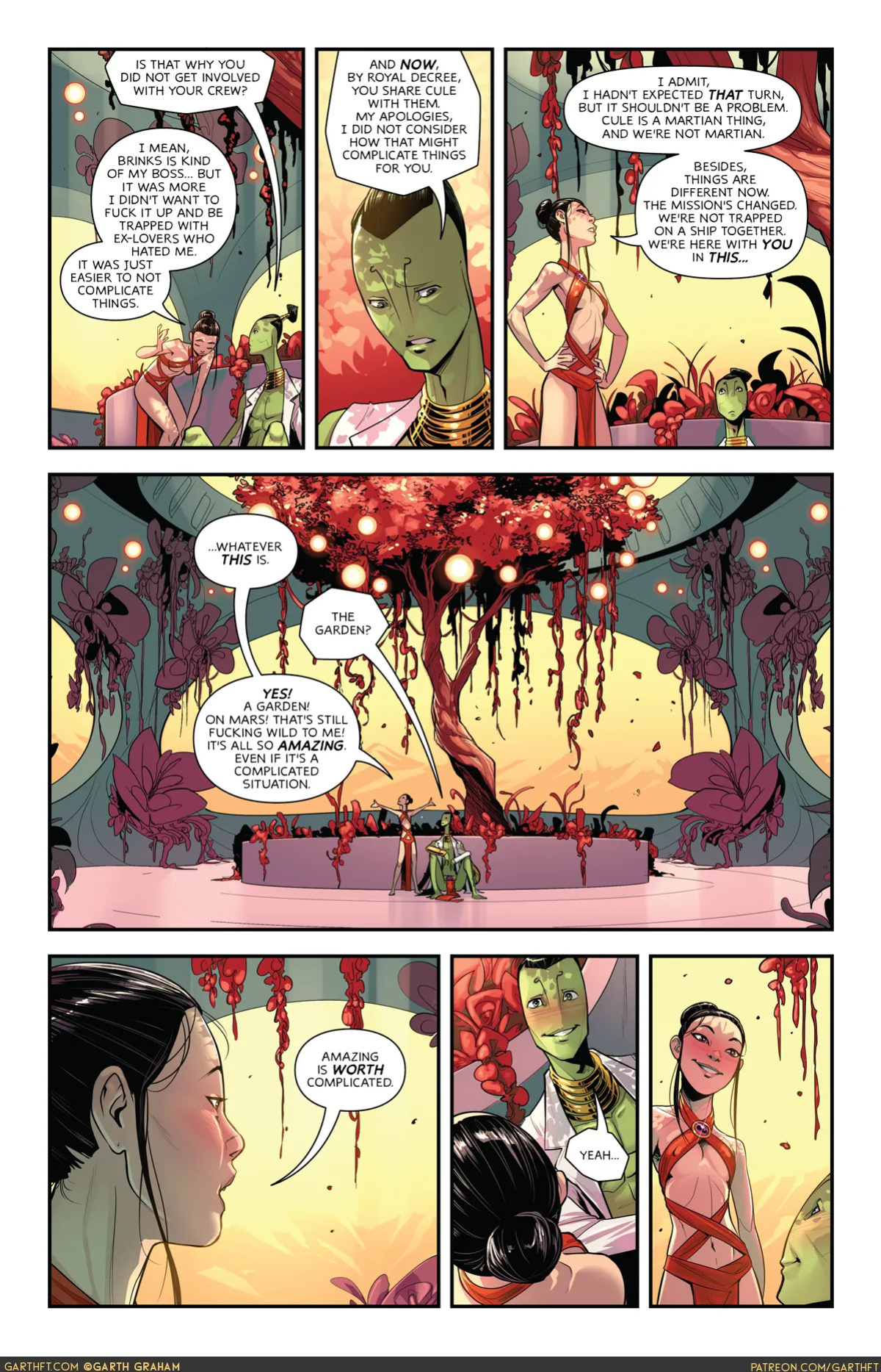 [TemporalWolf (Garth Graham)] AstroKnots: A Polycule of Mars #1-3 [ongoing]