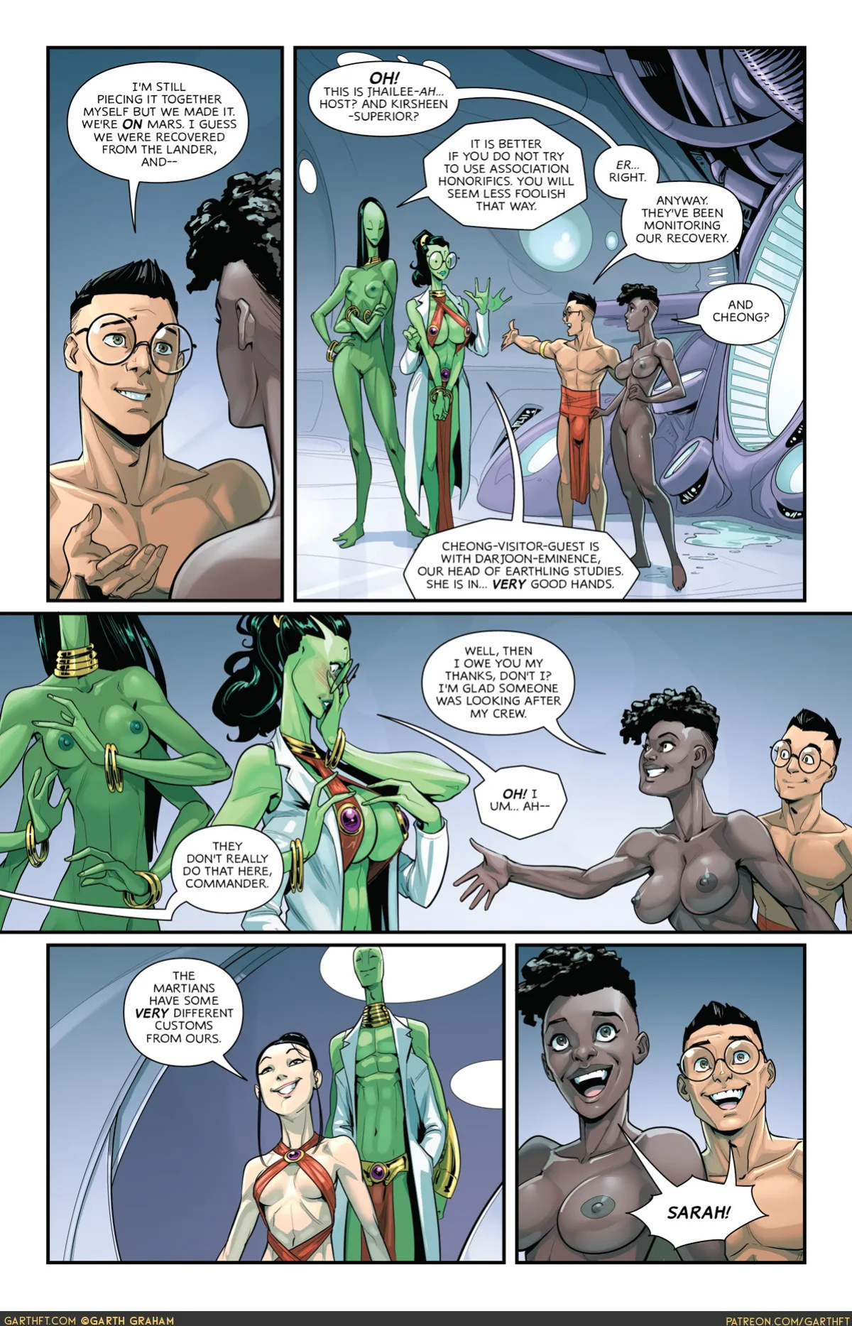 [TemporalWolf (Garth Graham)] AstroKnots: A Polycule of Mars #1-3 [ongoing]
