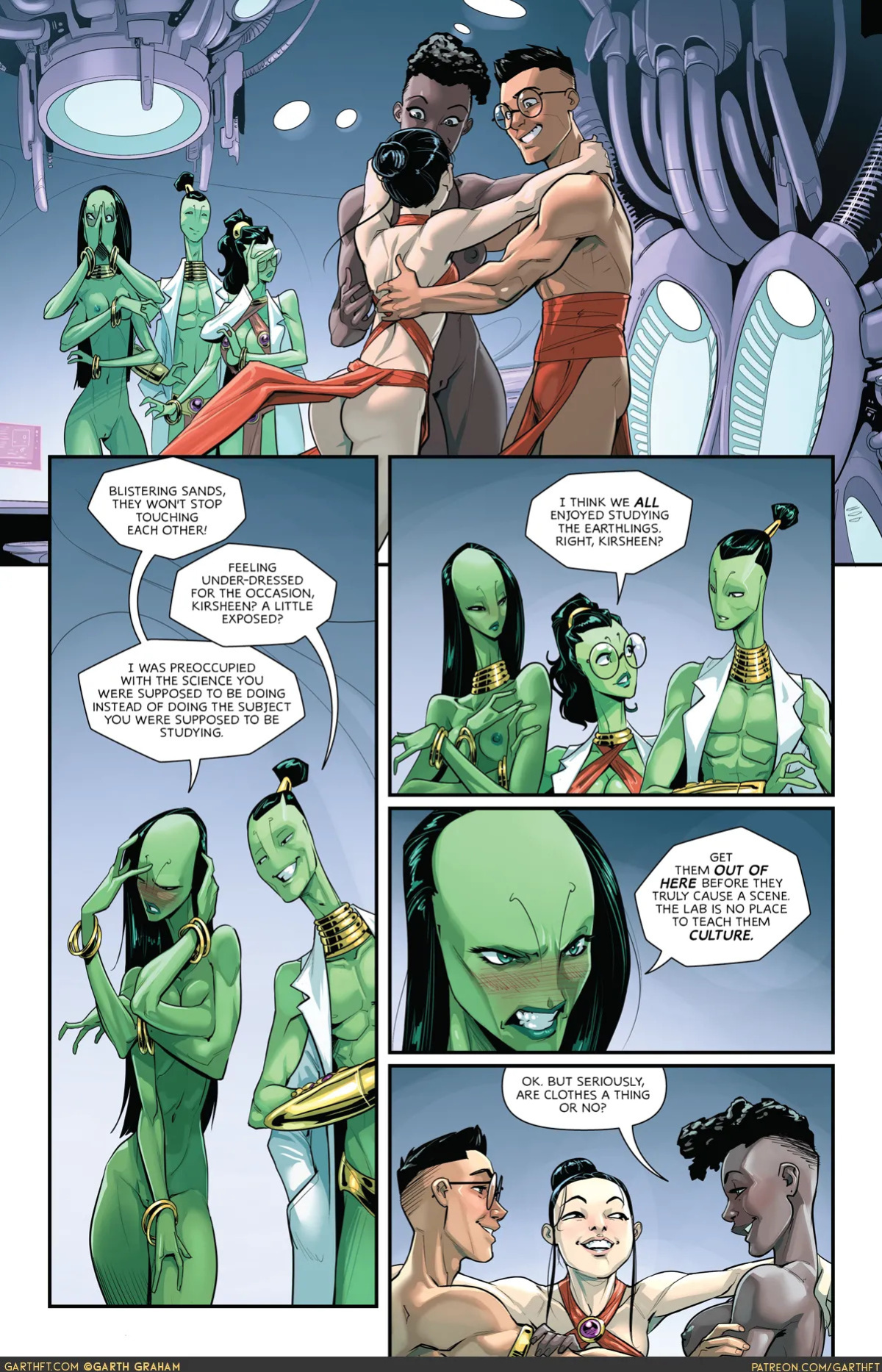 [TemporalWolf (Garth Graham)] AstroKnots: A Polycule of Mars #1-3 [ongoing]
