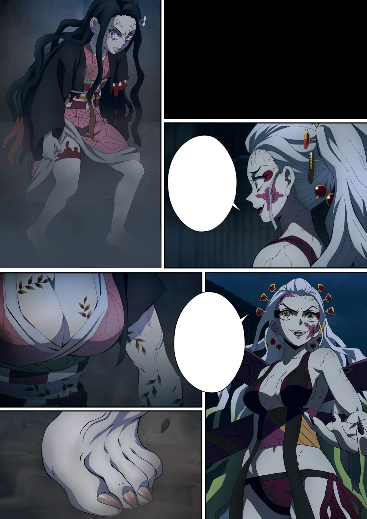 [FootCroft] Daki’s Blood Demon Art: Trample 堕姫の血鬼術・紅蓮践踏 (Part 1+Part 2)