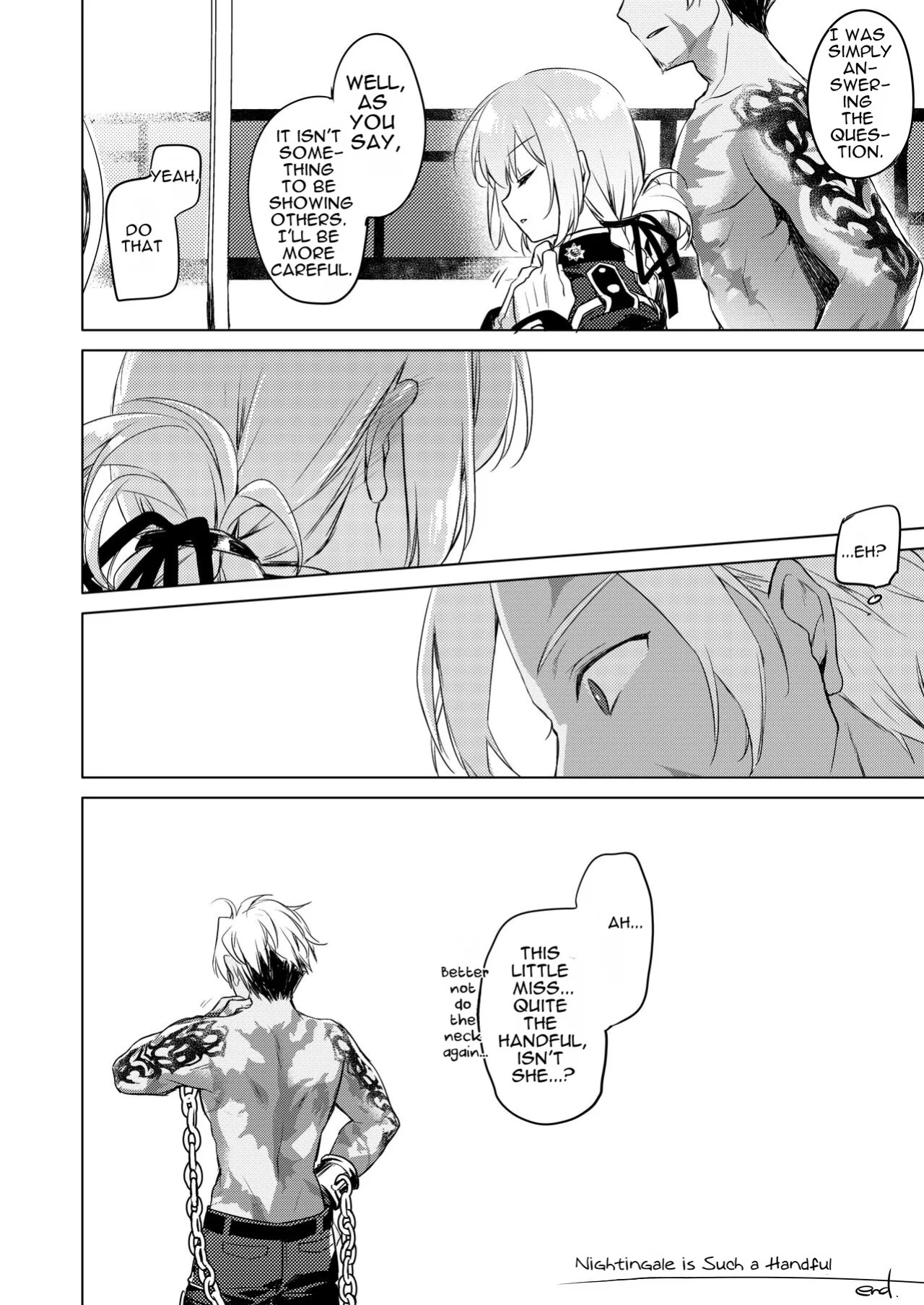 [FRAC (Motomiya Mitsuki)] Nightingale wa Mendokusai (Fate/Grand Order)[English][Digital]
