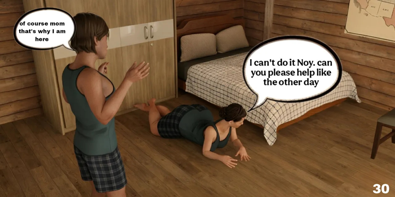 summer heat with mom chapter 1
