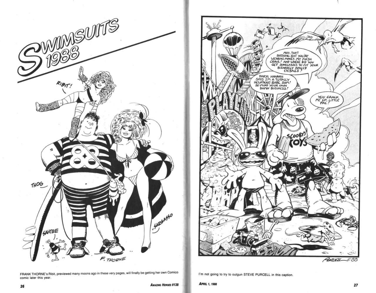 Amazing Heroes Swimsuit 1988