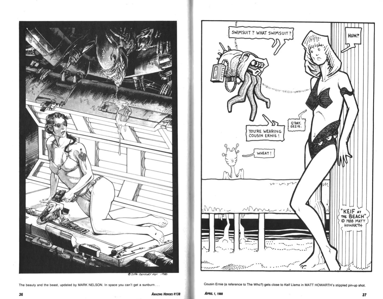 Amazing Heroes Swimsuit 1988