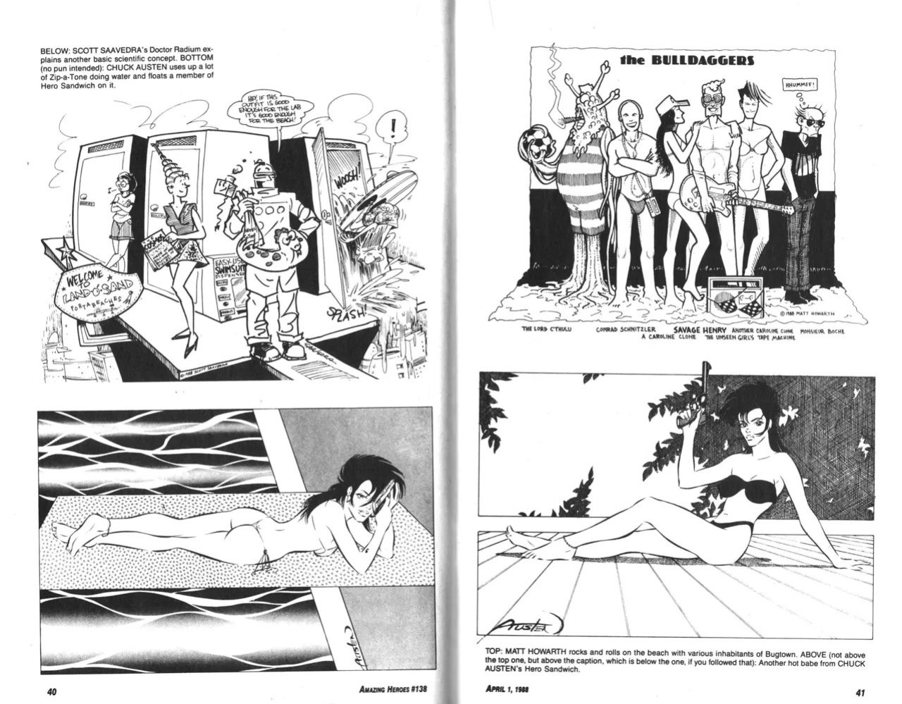 Amazing Heroes Swimsuit 1988