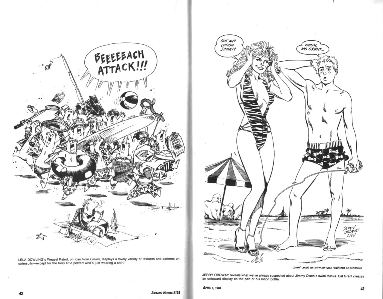 Amazing Heroes Swimsuit 1988