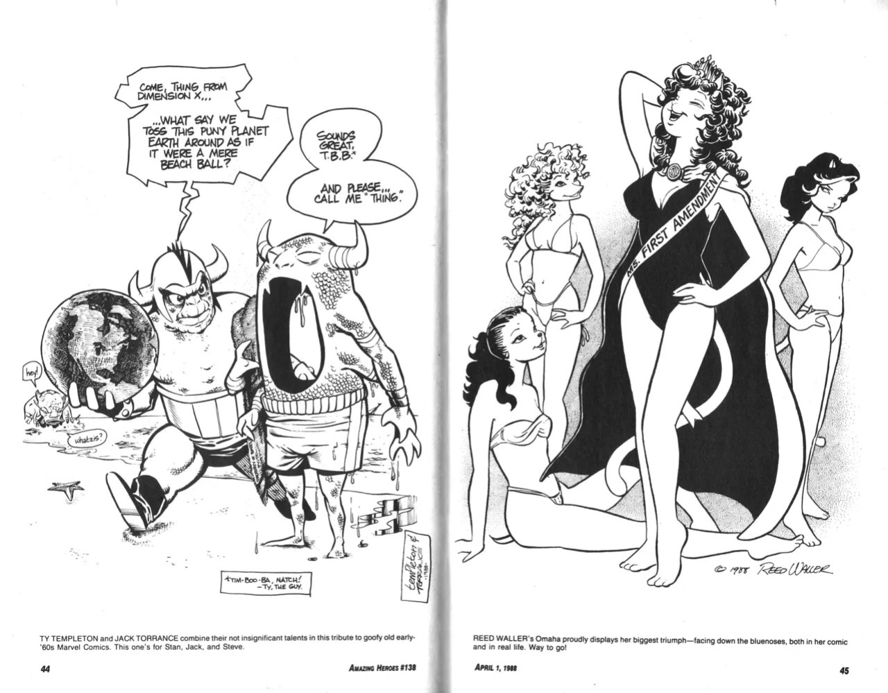 Amazing Heroes Swimsuit 1988