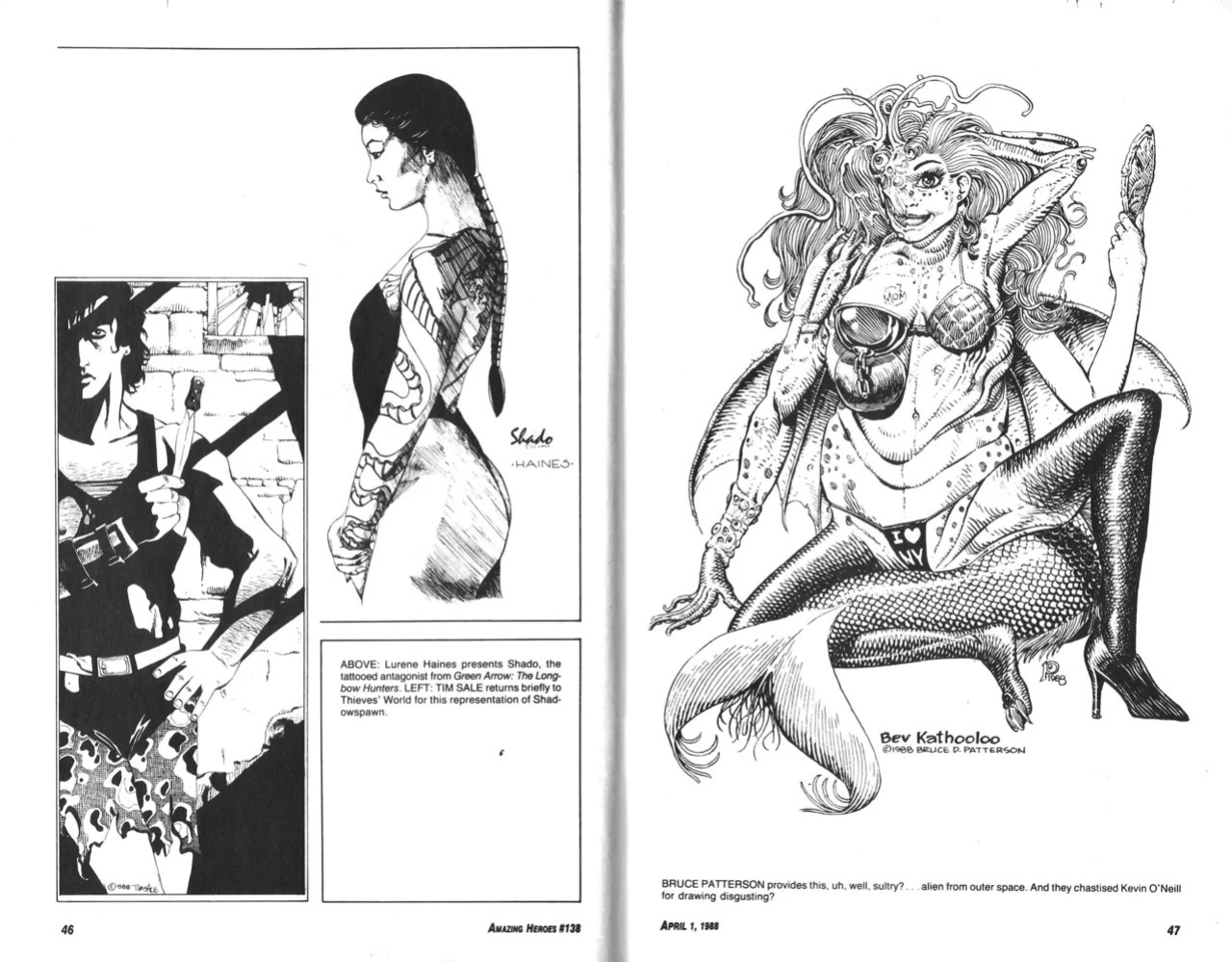 Amazing Heroes Swimsuit 1988