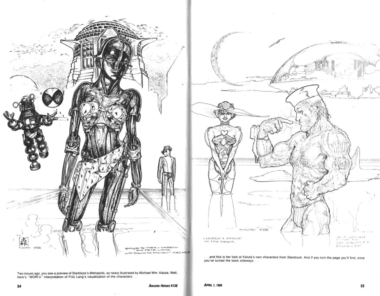Amazing Heroes Swimsuit 1988