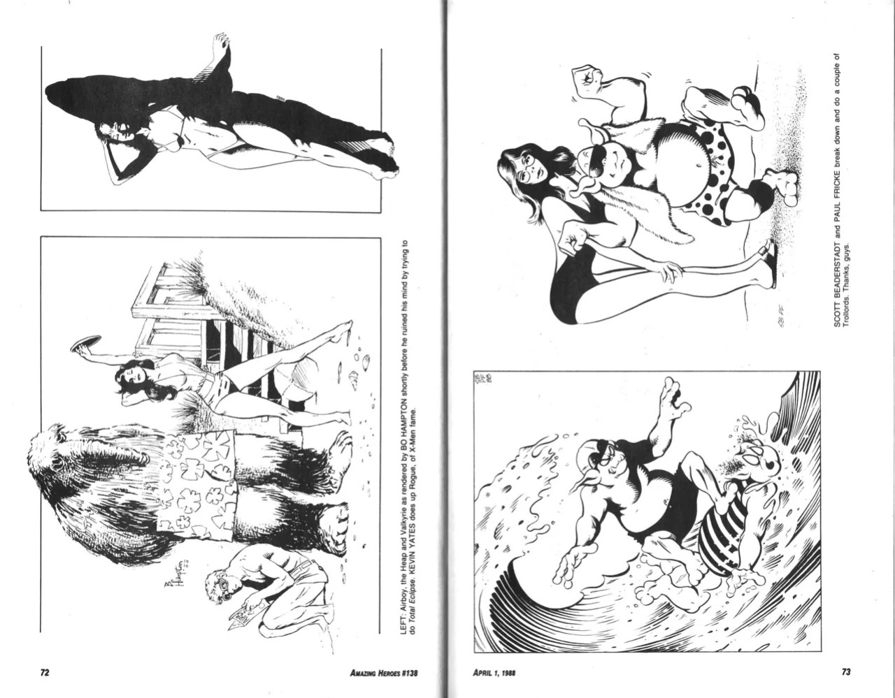 Amazing Heroes Swimsuit 1988