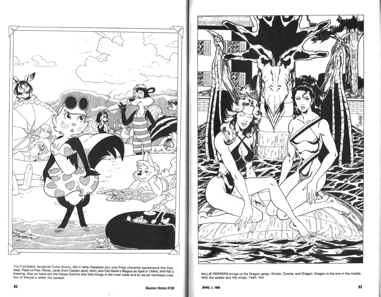 Amazing Heroes Swimsuit 1988