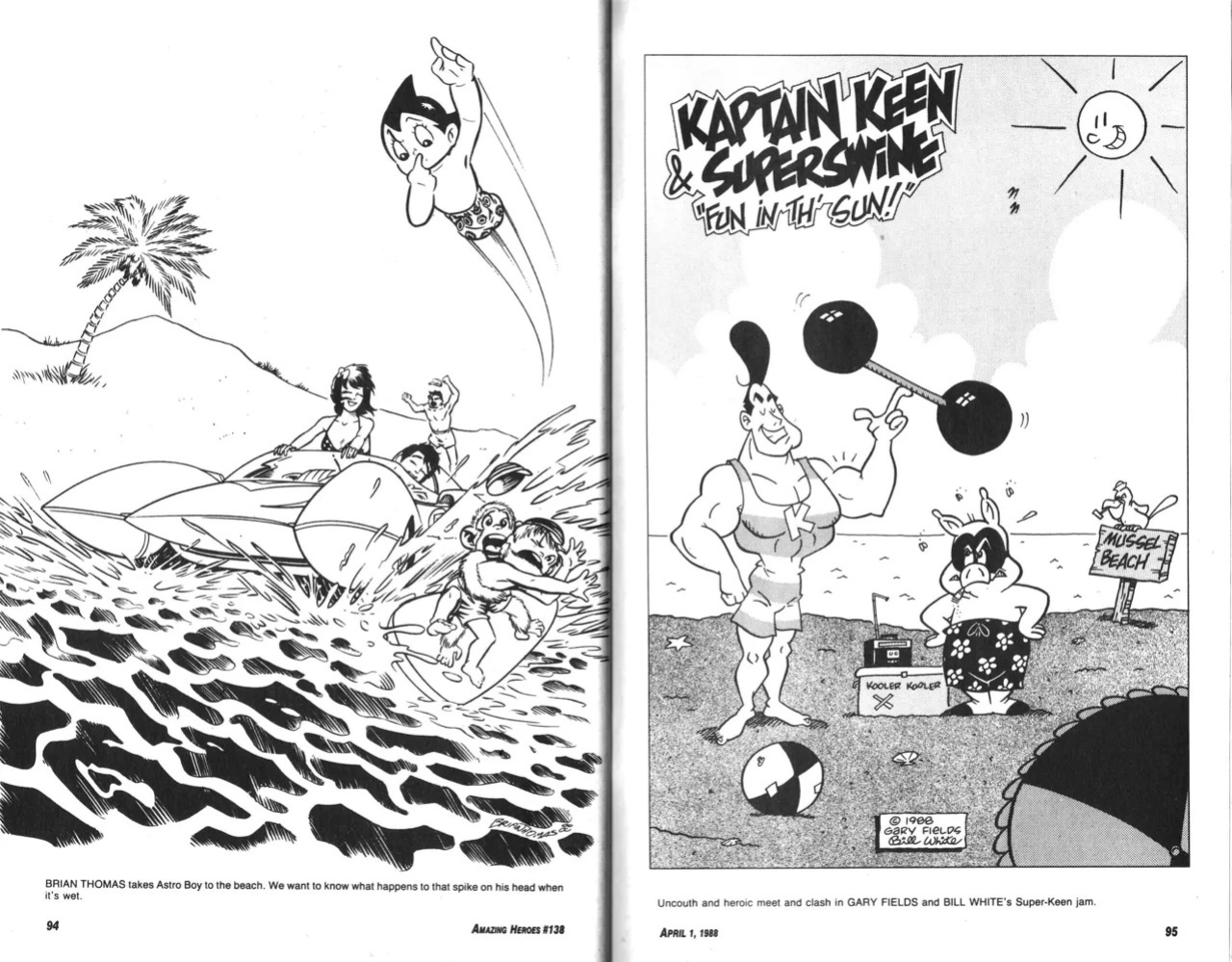 Amazing Heroes Swimsuit 1988