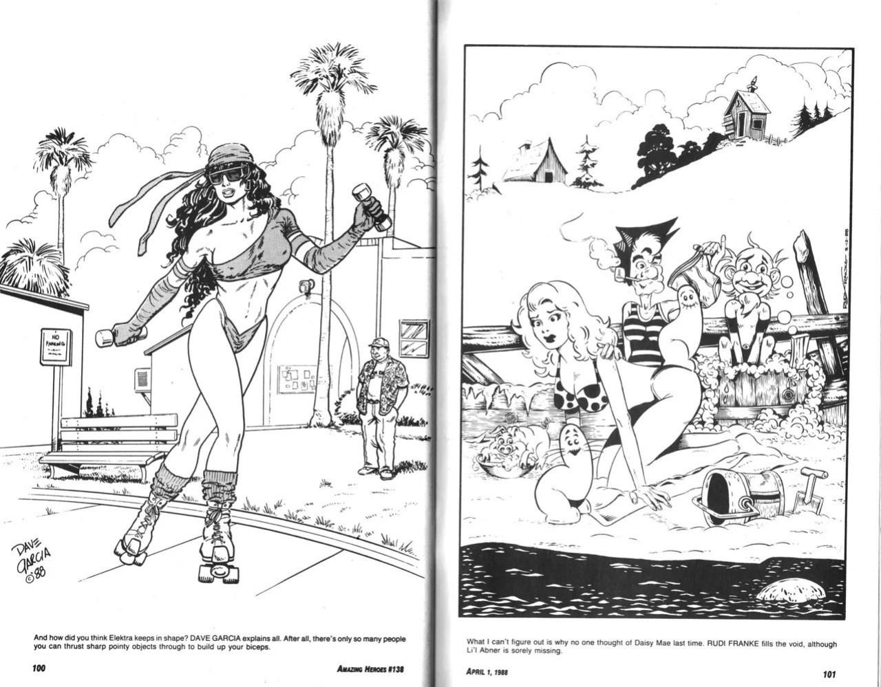 Amazing Heroes Swimsuit 1988