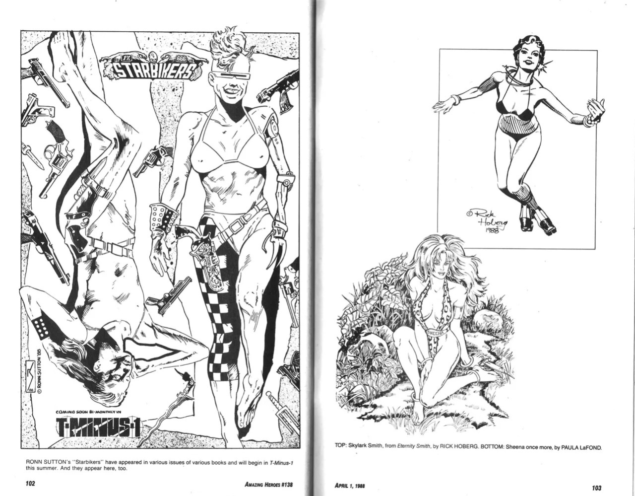 Amazing Heroes Swimsuit 1988