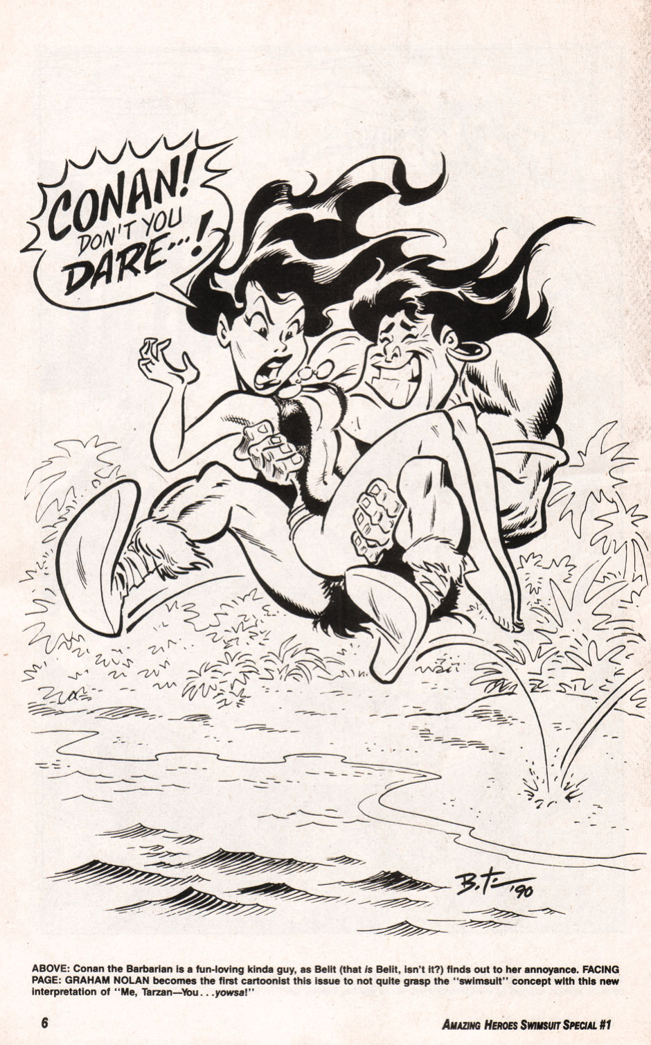 Amazing Heroes Swimsuit 1990