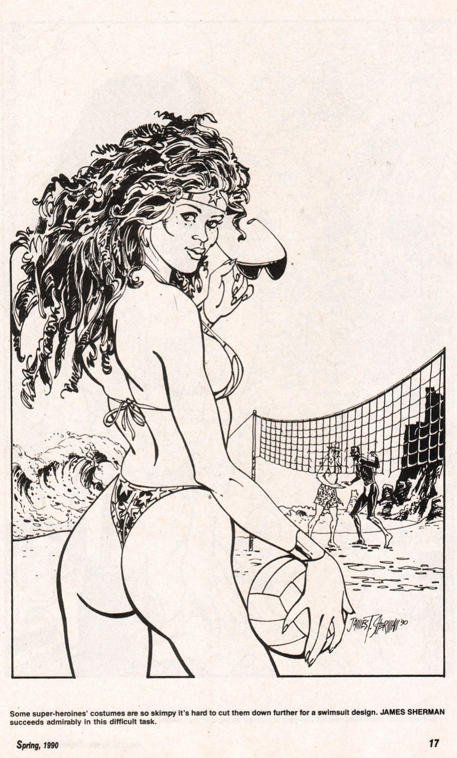 Amazing Heroes Swimsuit 1990
