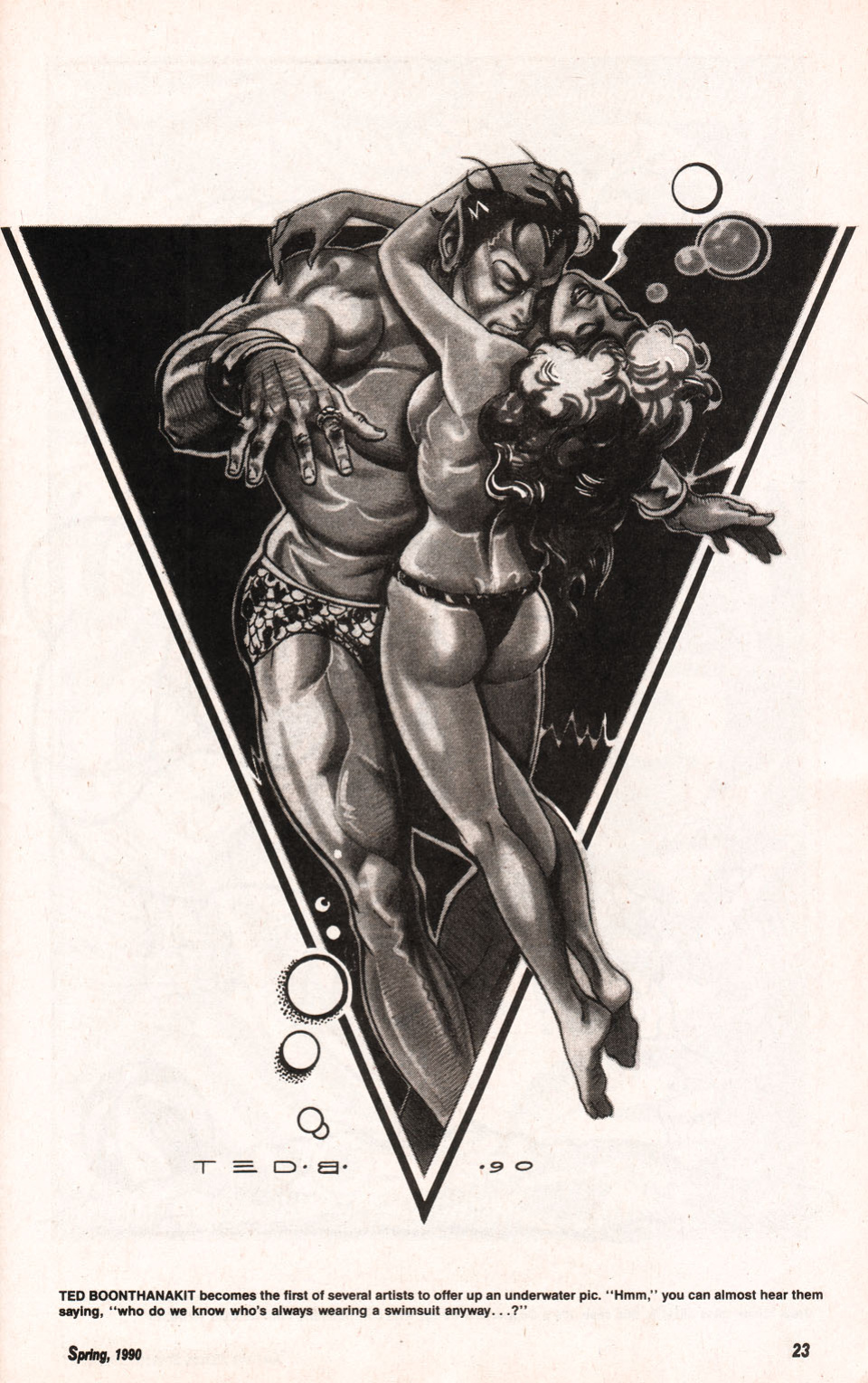 Amazing Heroes Swimsuit 1990