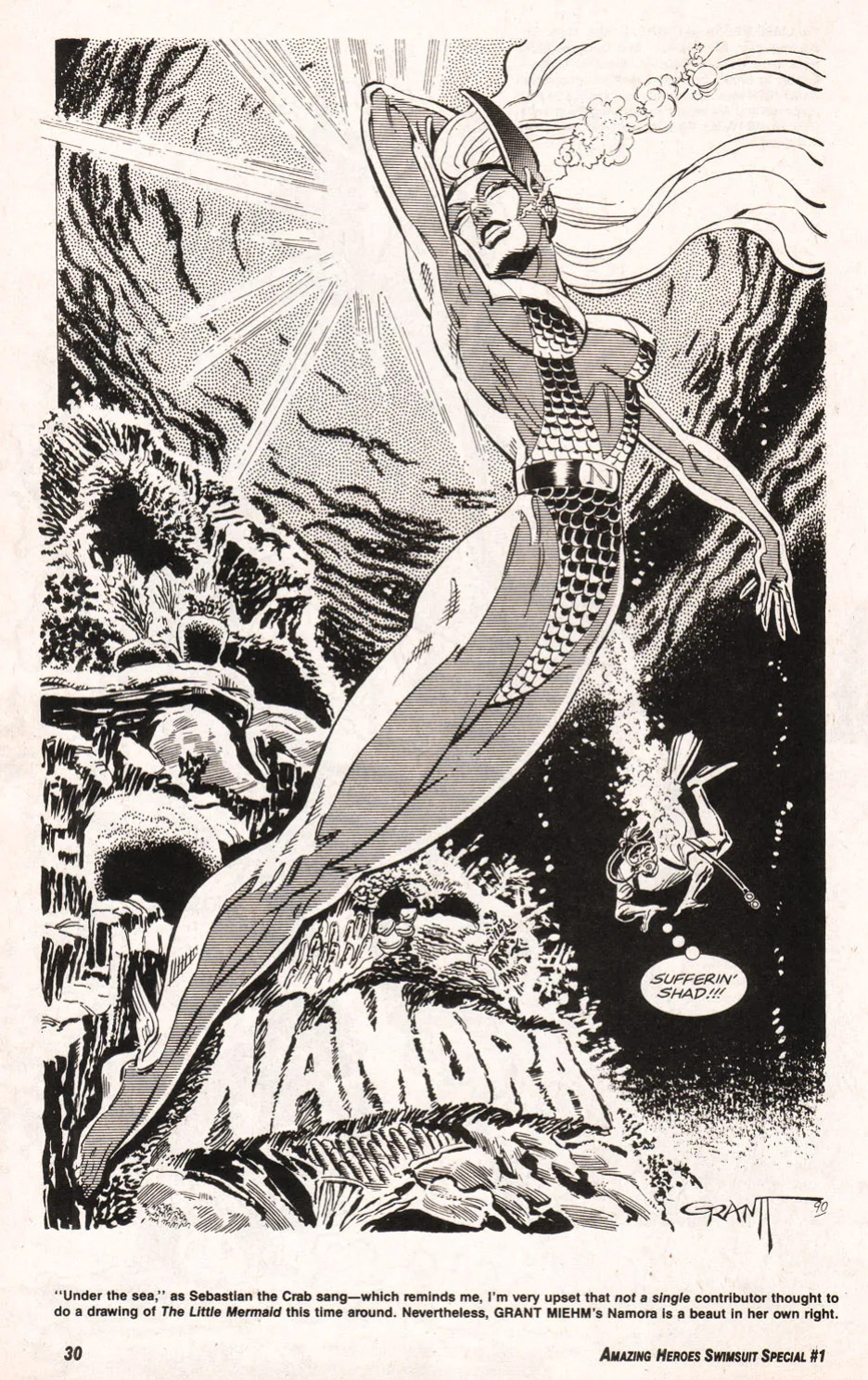 Amazing Heroes Swimsuit 1990
