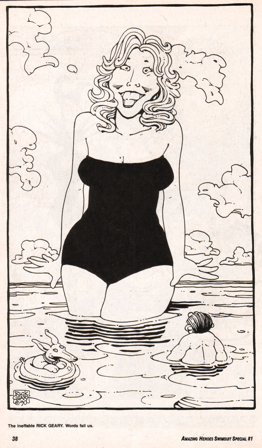 Amazing Heroes Swimsuit 1990