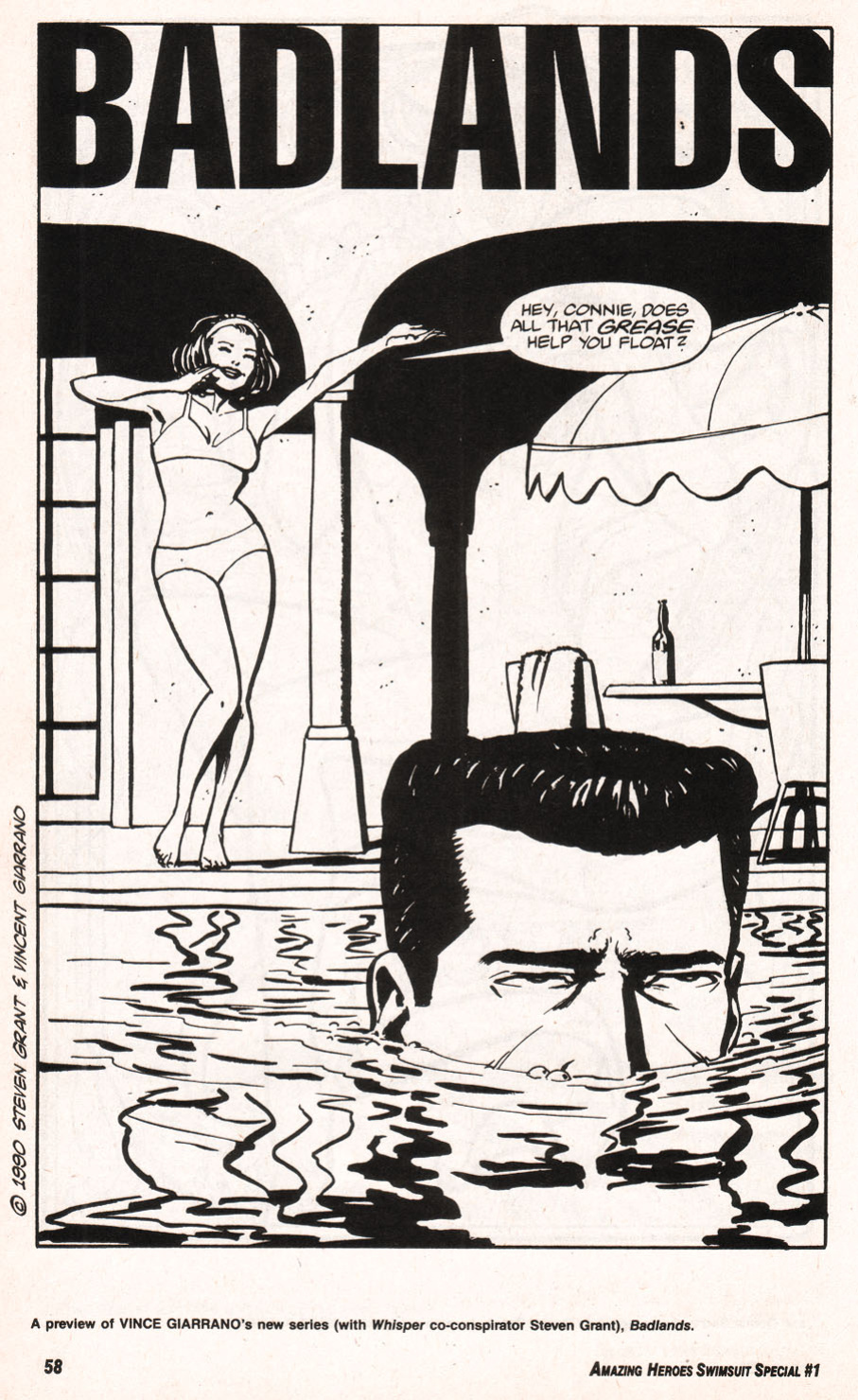 Amazing Heroes Swimsuit 1990