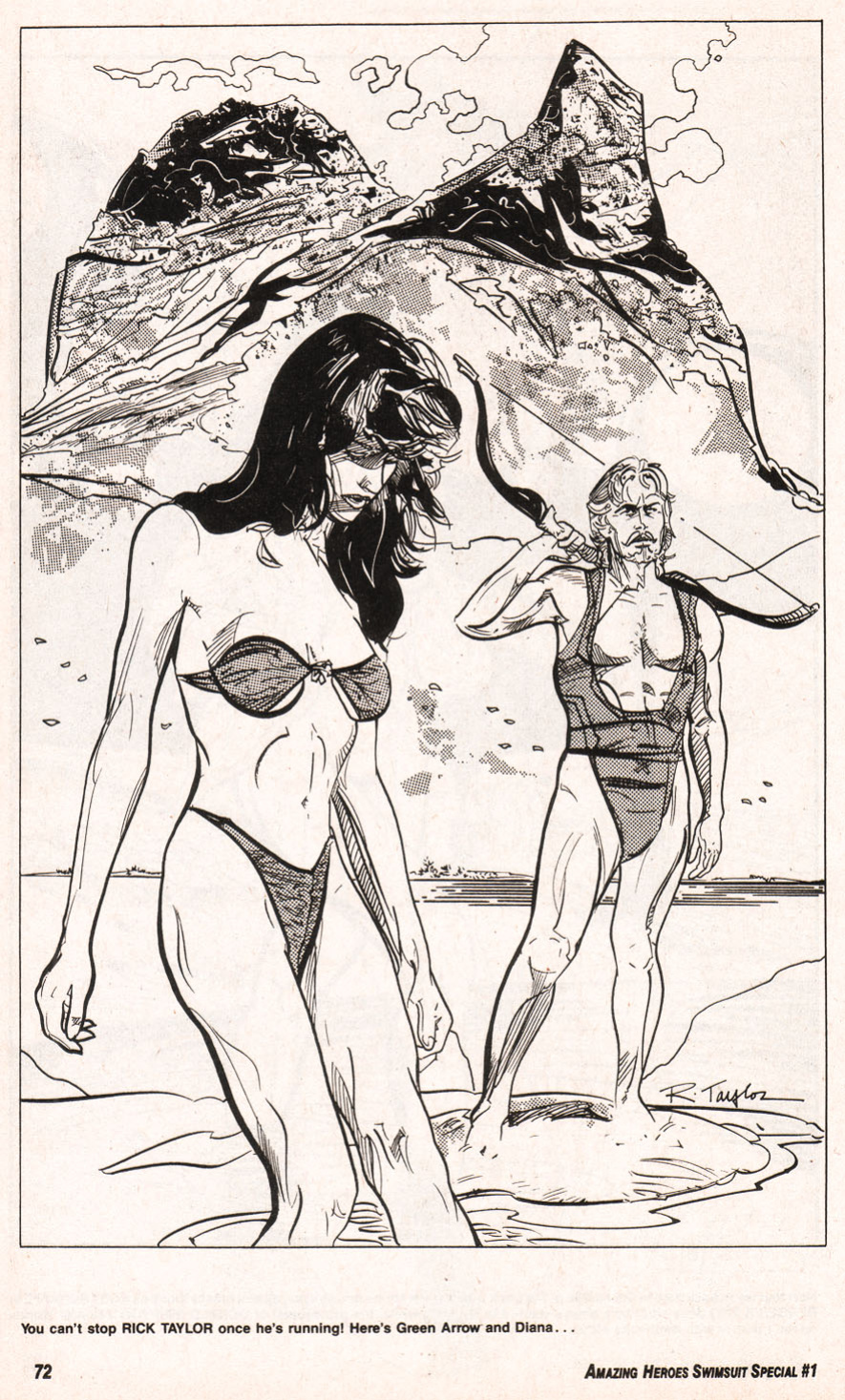Amazing Heroes Swimsuit 1990
