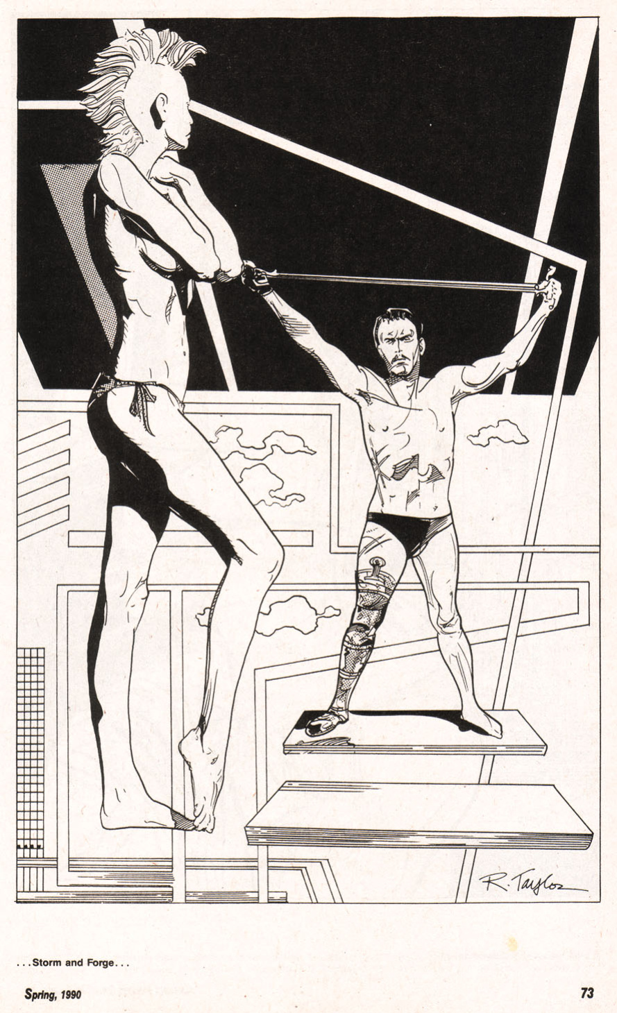 Amazing Heroes Swimsuit 1990