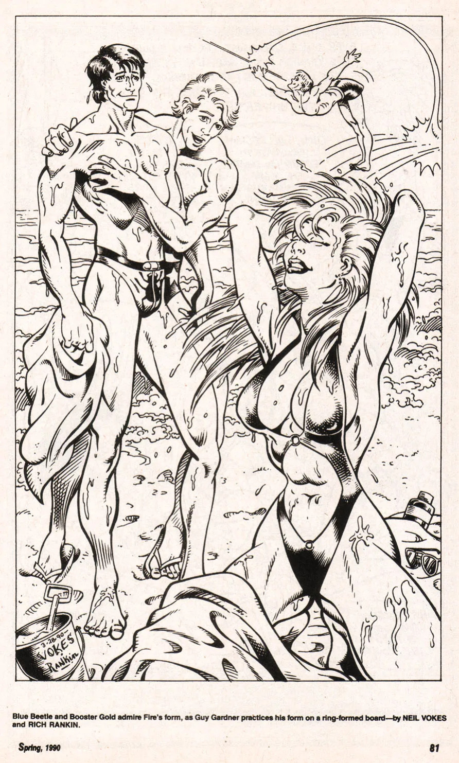Amazing Heroes Swimsuit 1990