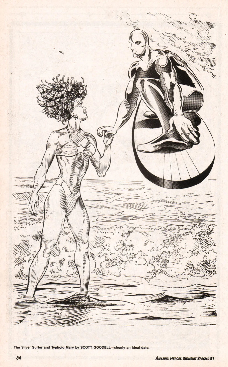 Amazing Heroes Swimsuit 1990