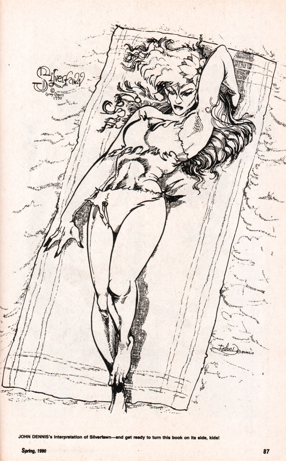 Amazing Heroes Swimsuit 1990