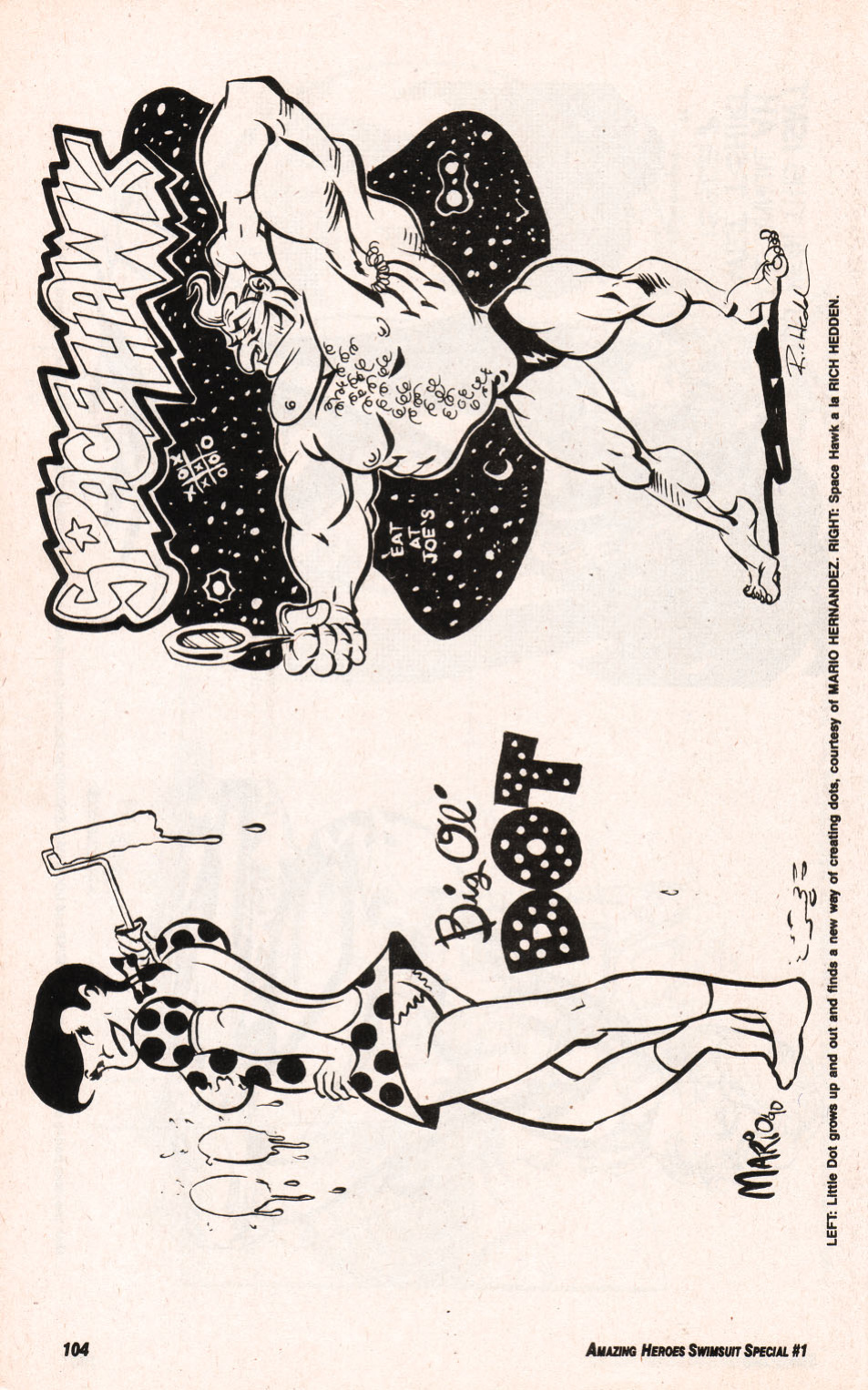 Amazing Heroes Swimsuit 1990
