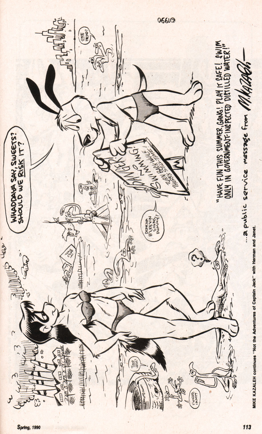 Amazing Heroes Swimsuit 1990