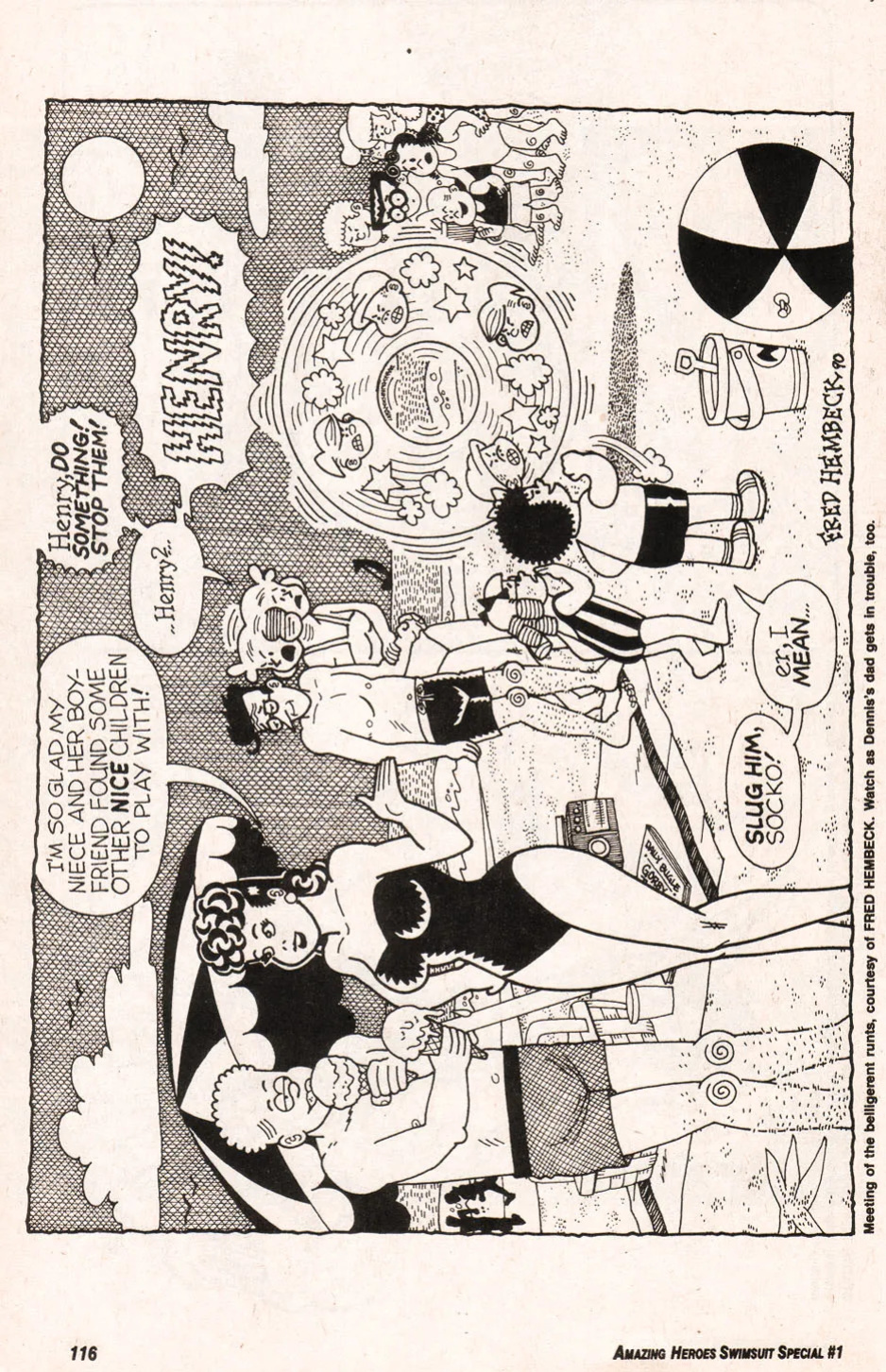 Amazing Heroes Swimsuit 1990