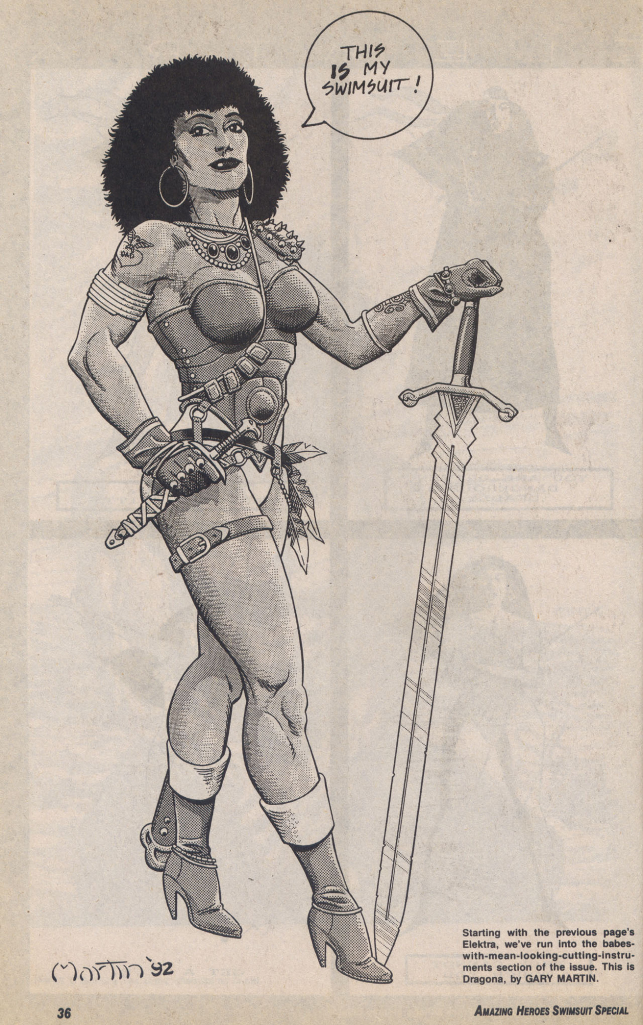Amazing Heroes Swimsuit 1992