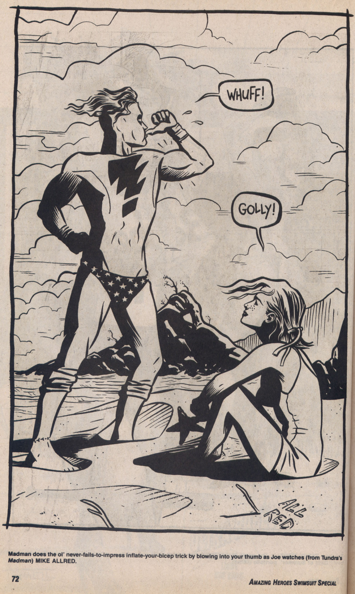 Amazing Heroes Swimsuit 1992