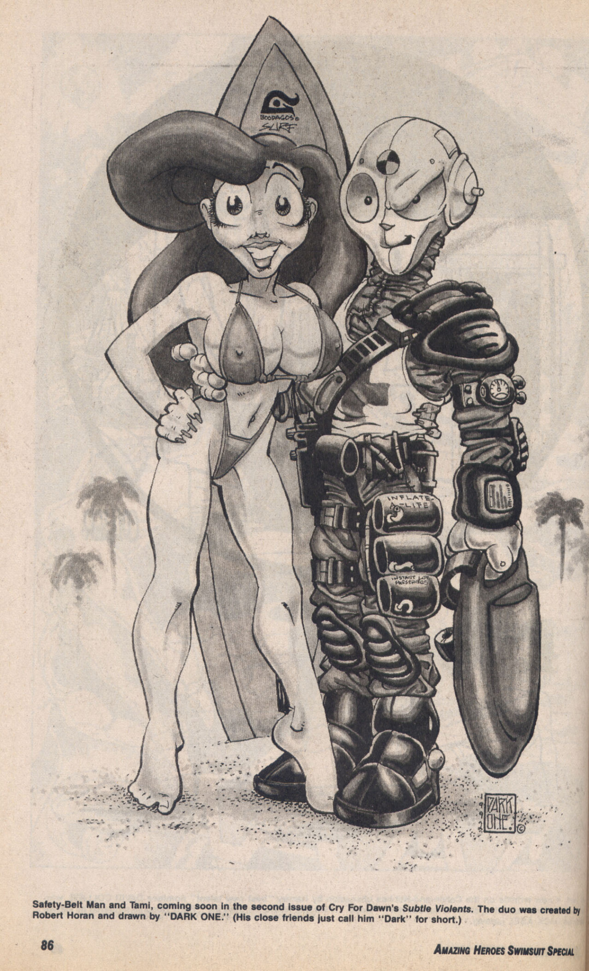 Amazing Heroes Swimsuit 1992