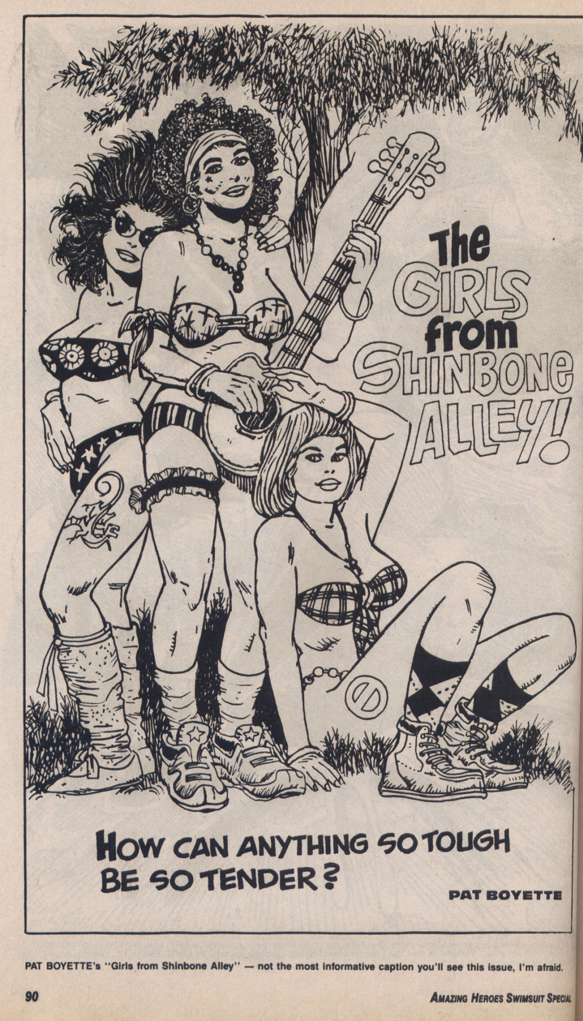 Amazing Heroes Swimsuit 1992