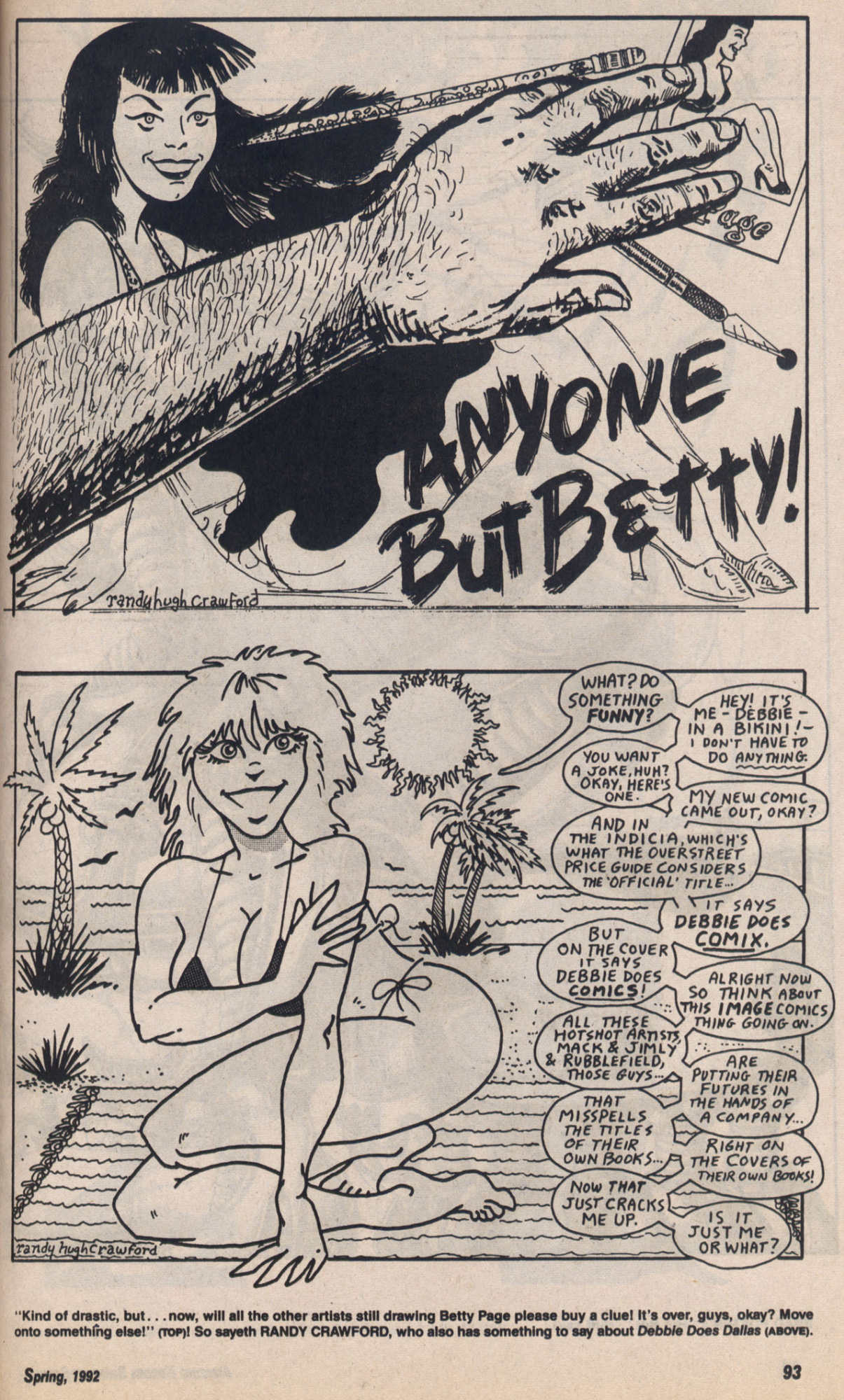 Amazing Heroes Swimsuit 1992