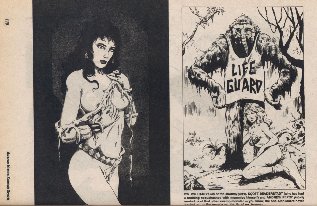 Amazing Heroes Swimsuit 1992