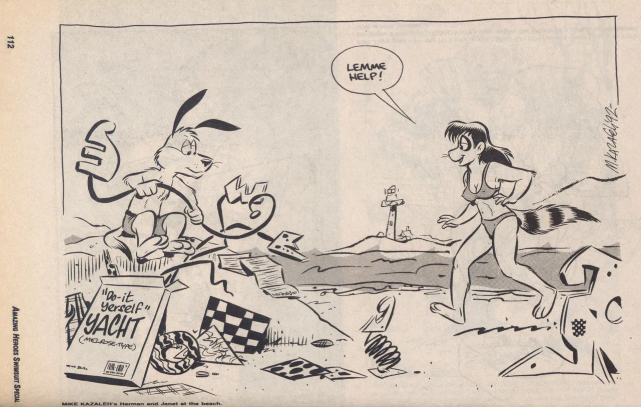 Amazing Heroes Swimsuit 1992