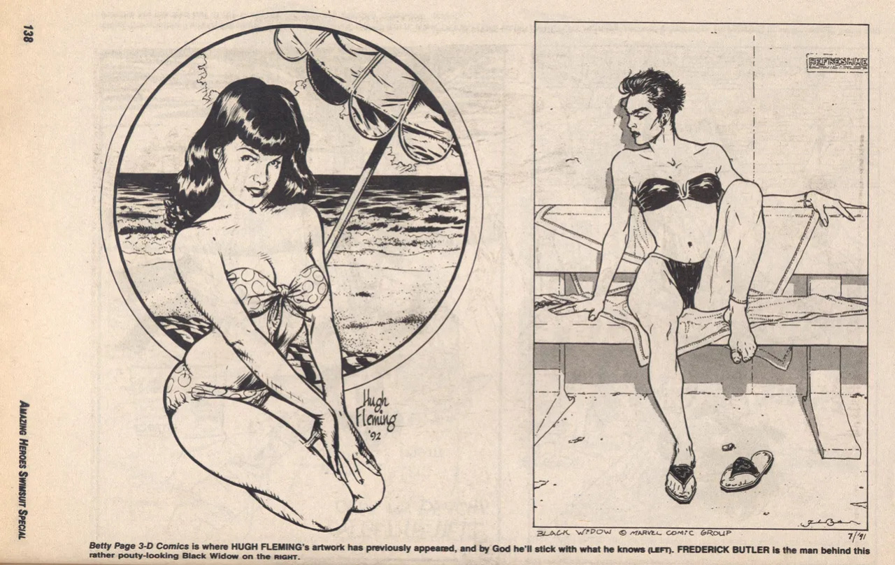Amazing Heroes Swimsuit 1992