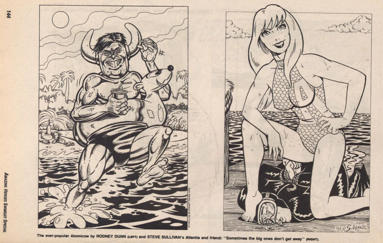 Amazing Heroes Swimsuit 1992
