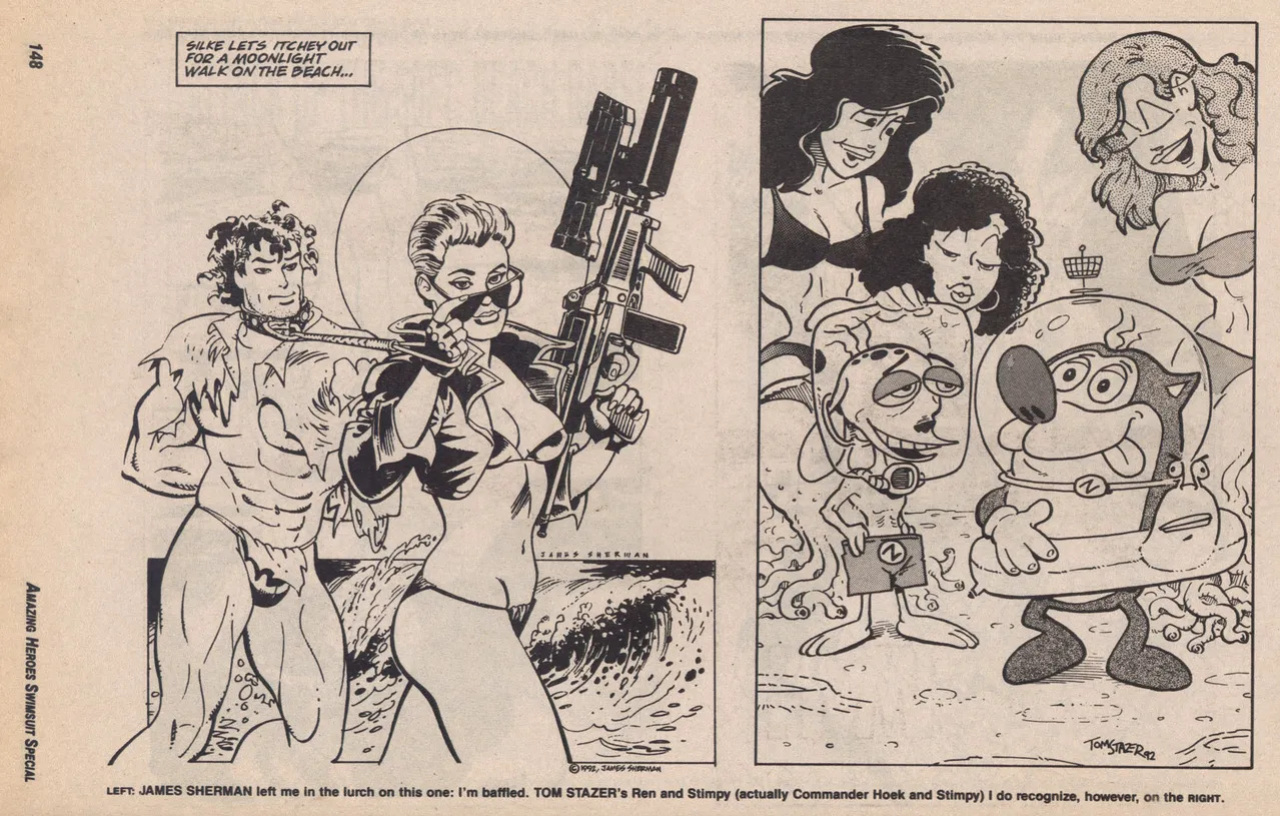 Amazing Heroes Swimsuit 1992