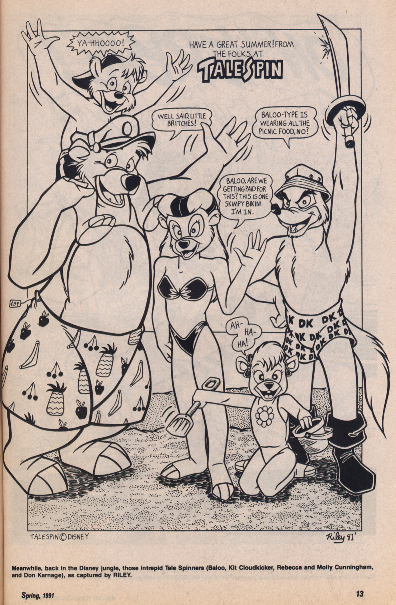 Amazing Heroes Swimsuit 1991