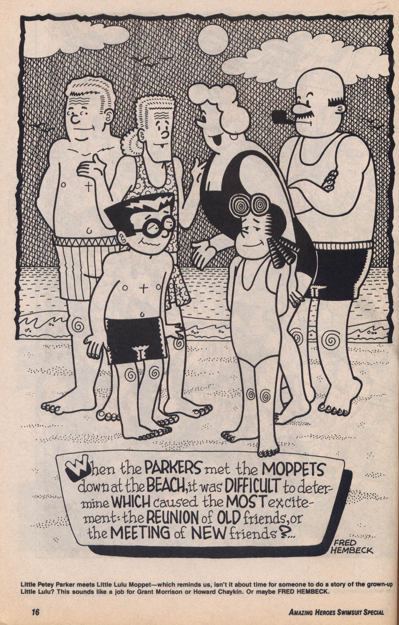 Amazing Heroes Swimsuit 1991