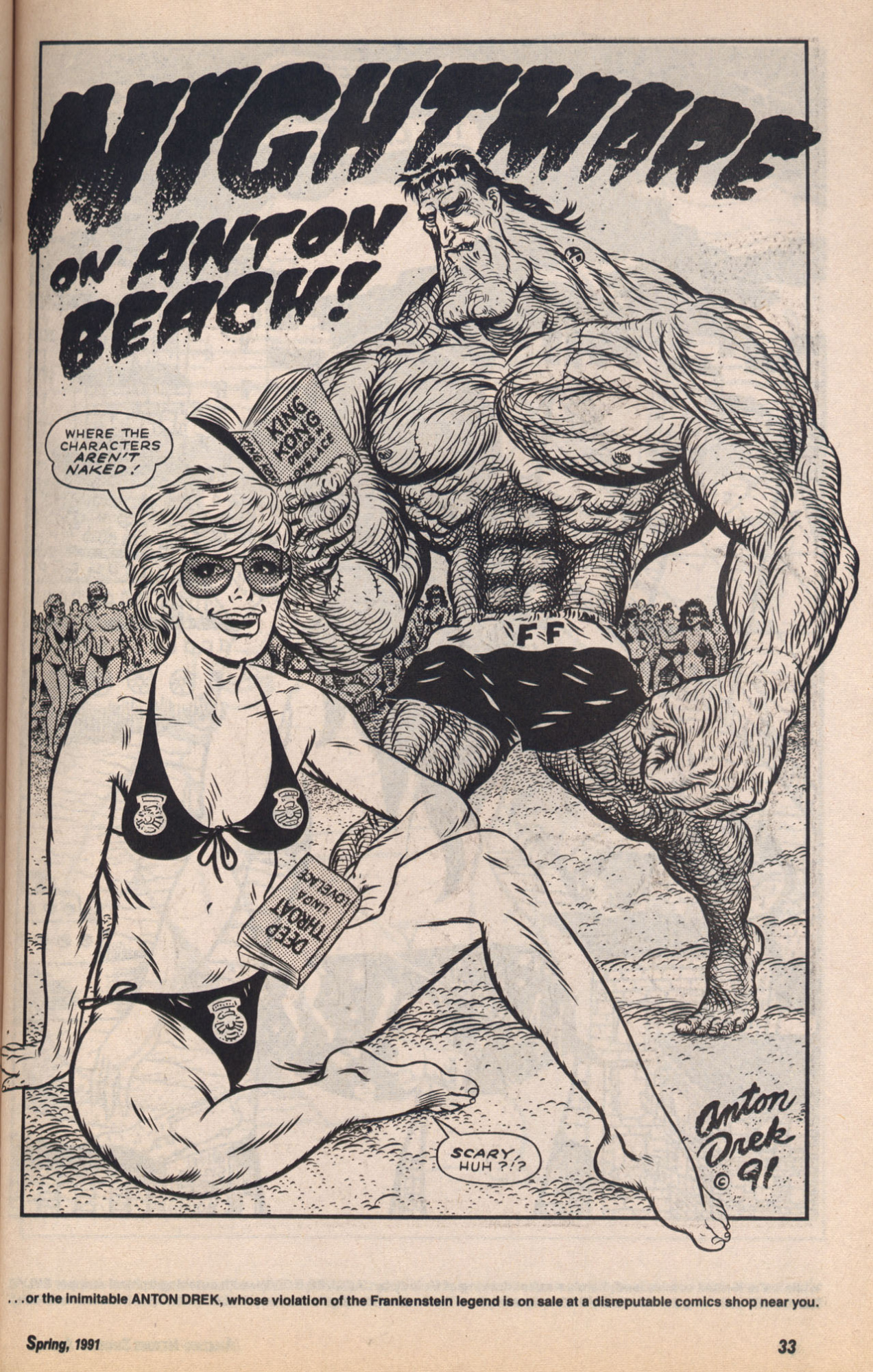 Amazing Heroes Swimsuit 1991