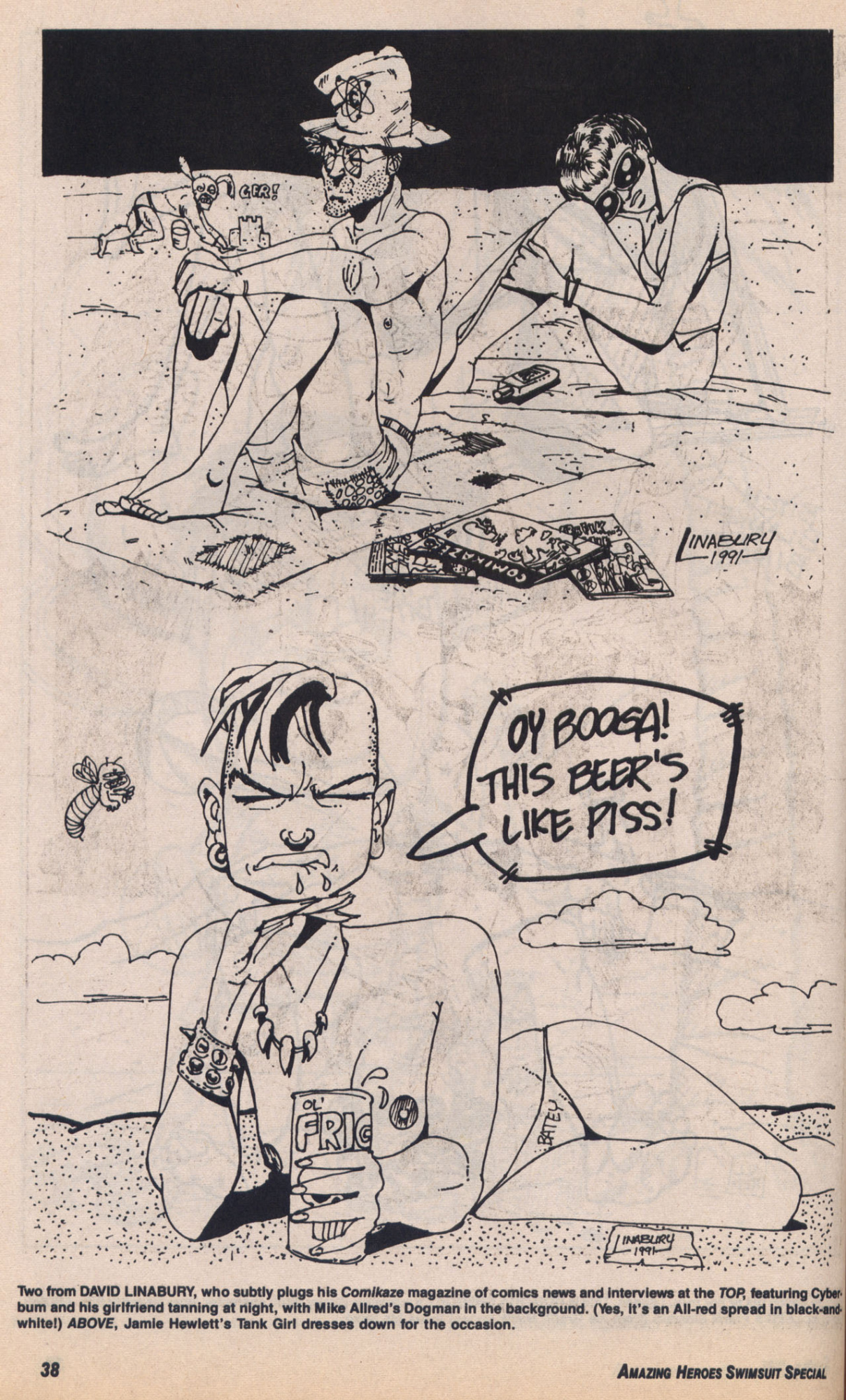 Amazing Heroes Swimsuit 1991