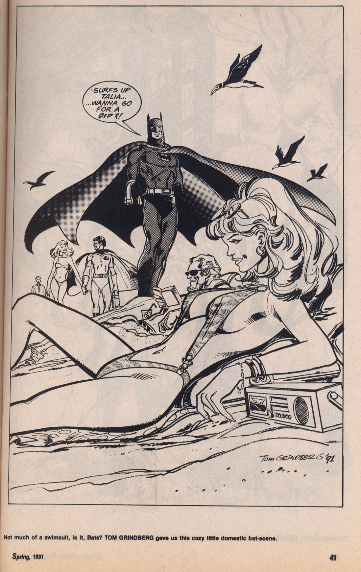 Amazing Heroes Swimsuit 1991